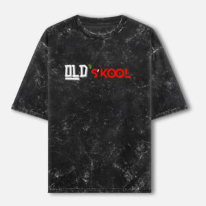 Unisex Acid Washed Oversized Tee