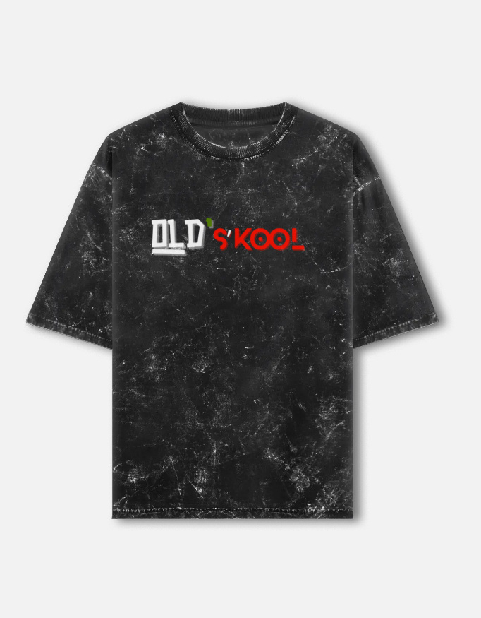 Prithos Acid Washed Oversized Tee