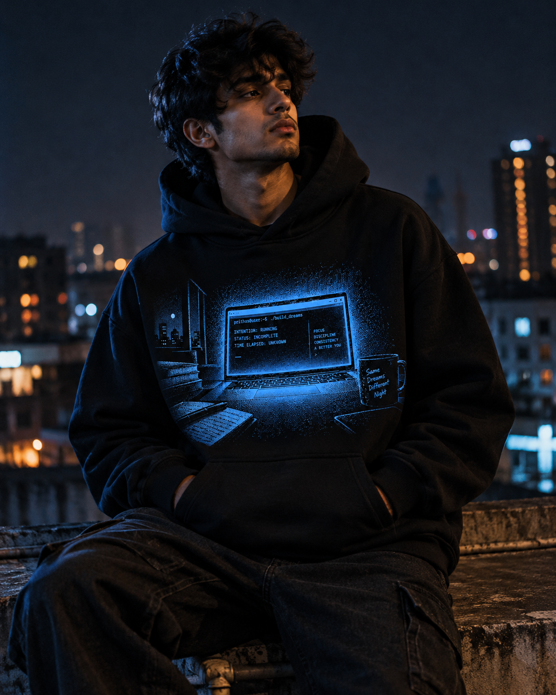 Raat Wali Naukri hoodie