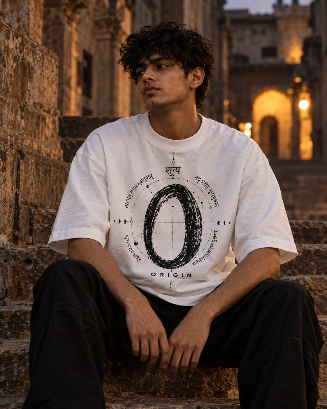 Nahi Pata oversized tee from Prithos Drop 002